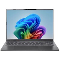 Ноутбук Acer Aspire 16 AI A16-61M-R4BE (Ryzen AI 5 330 2Ghz/16Gb LPDDR5x/SSD512Gb/AMD Radeon 820M/16 /NoOS/gray) (NX.JLLCD.005)