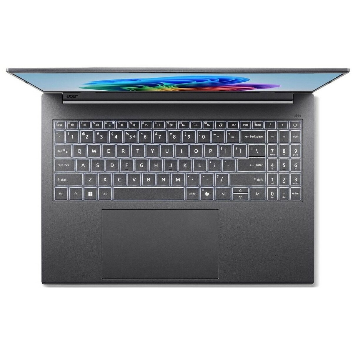 Ноутбук Acer Aspire 16 AI A16-61M-R4BE (Ryzen AI 5 330 2Ghz/16Gb LPDDR5x/SSD512Gb/AMD Radeon 820M/16