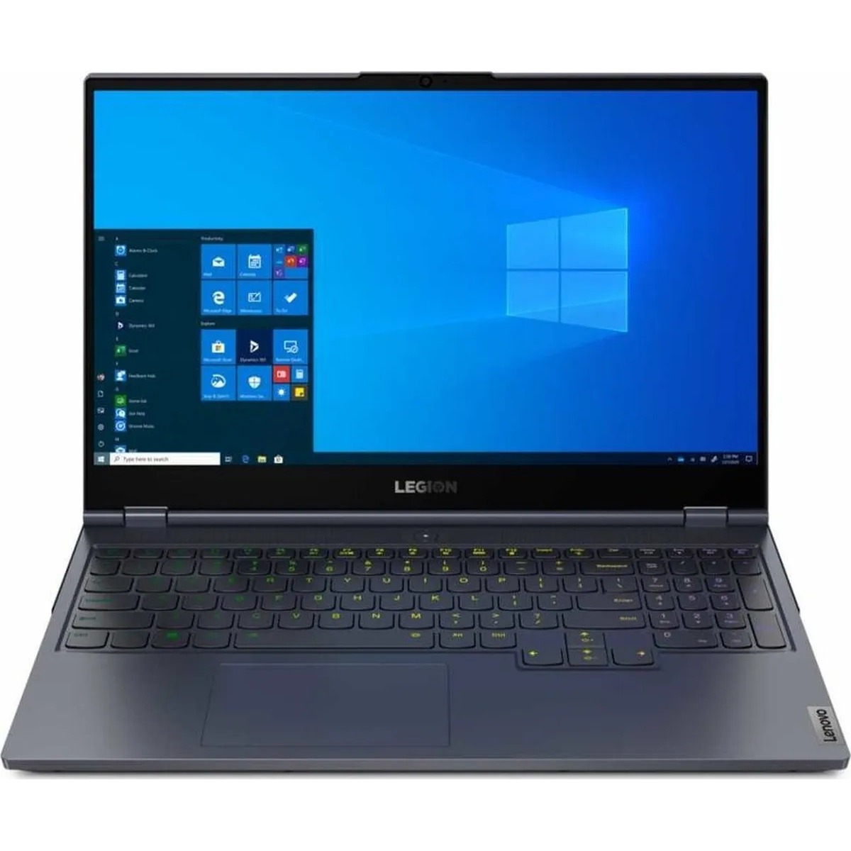 Ноутбук Lenovo Legion 5 17ITH6H Core i5 11400H 16Gb SSD512Gb NVIDIA GeForce RTX 3060 6Gb 17.3 IPS FHD (1920x1080) noOS dk.blue WiFi BT Cam