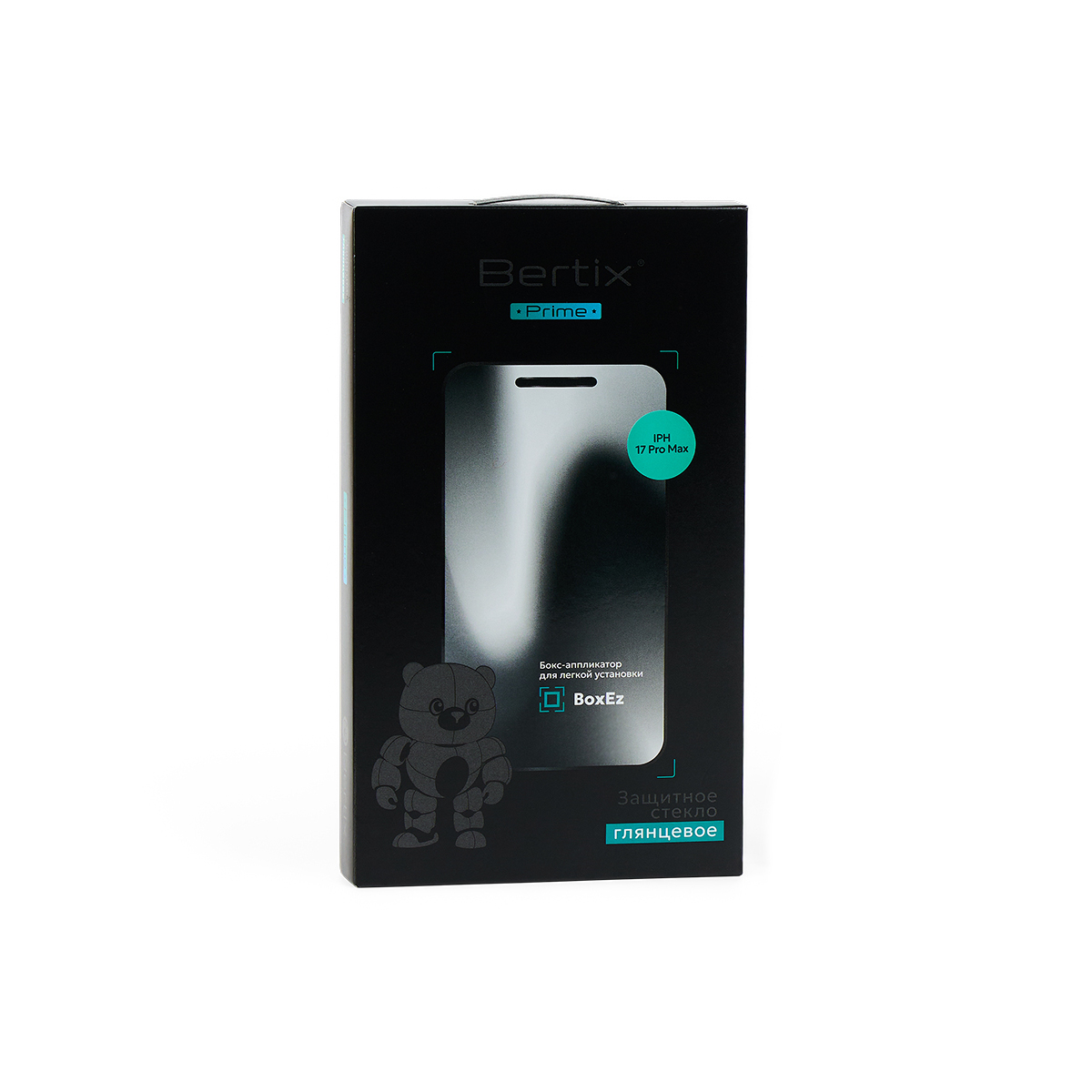 Cтекло защитное BERTIX Prime для Iphone 17 Pro Max, глянцевое