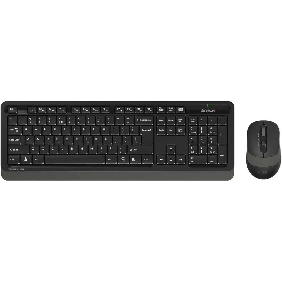 Клавиатура + мышь A4Tech Fstyler FG1010S (Цвет: Black/Gray)