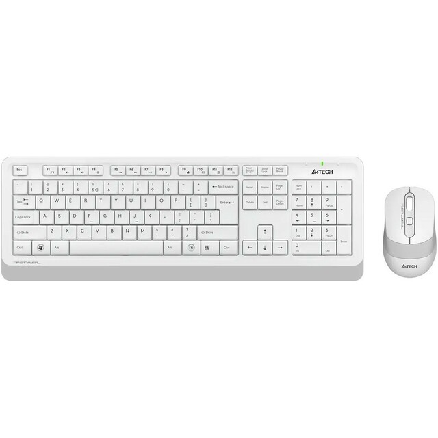 Клавиатура + мышь A4Tech Fstyler FG1010S (Цвет: White / Gray)