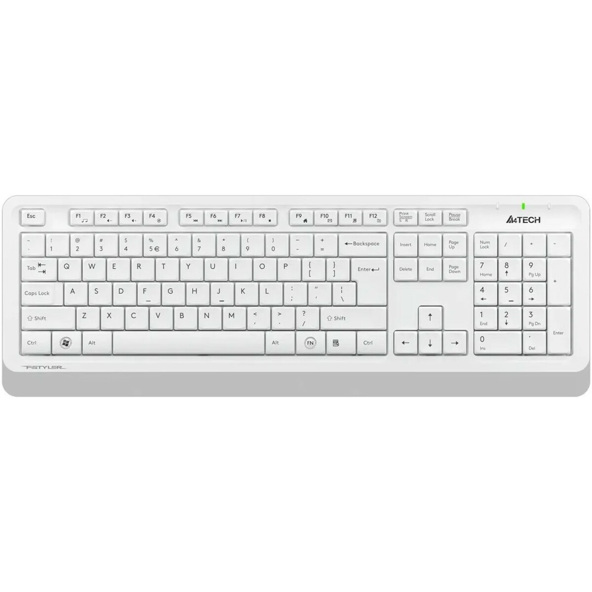 Клавиатура + мышь A4Tech Fstyler FG1010S (Цвет: White/Gray)