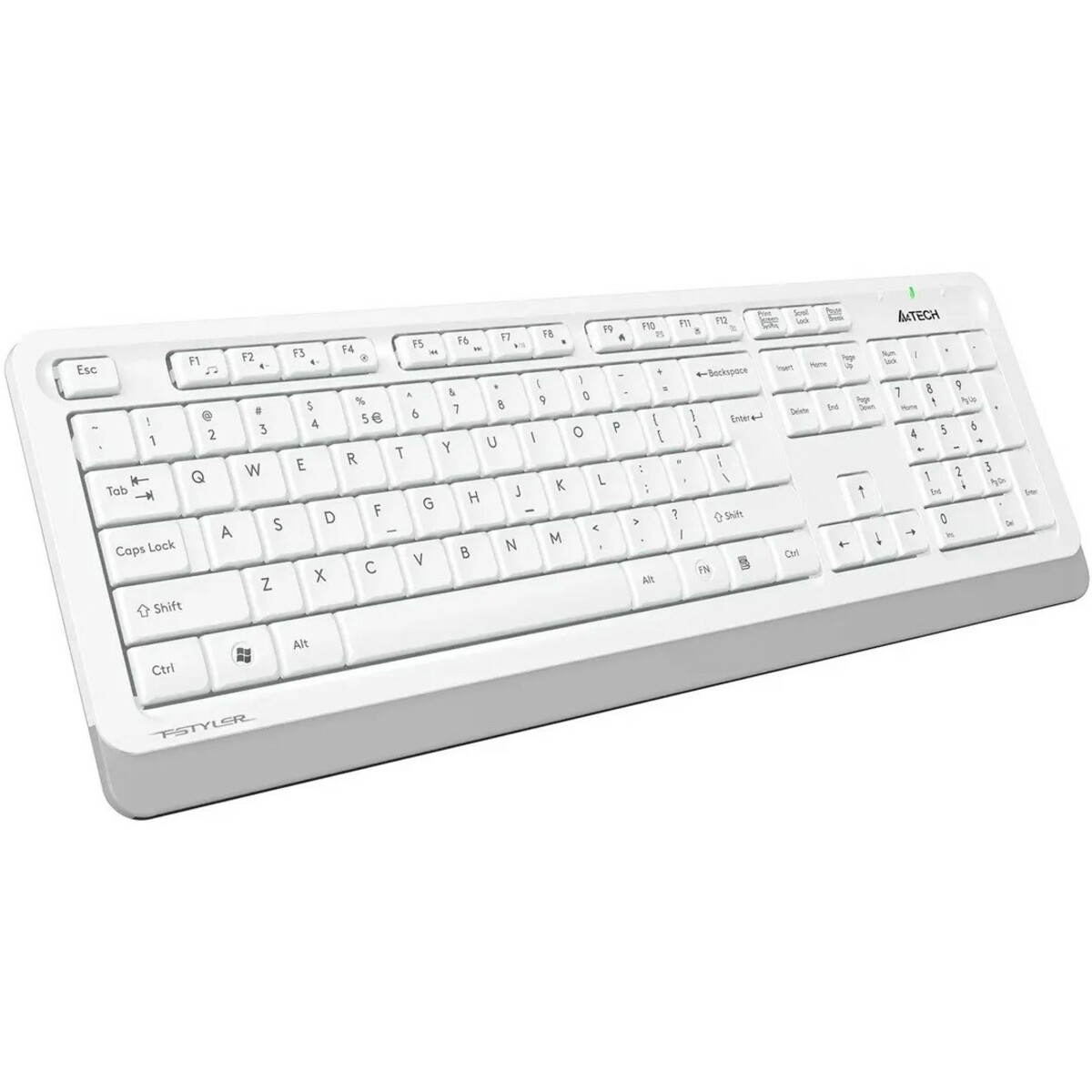 Клавиатура + мышь A4Tech Fstyler FG1010S (Цвет: White/Gray)