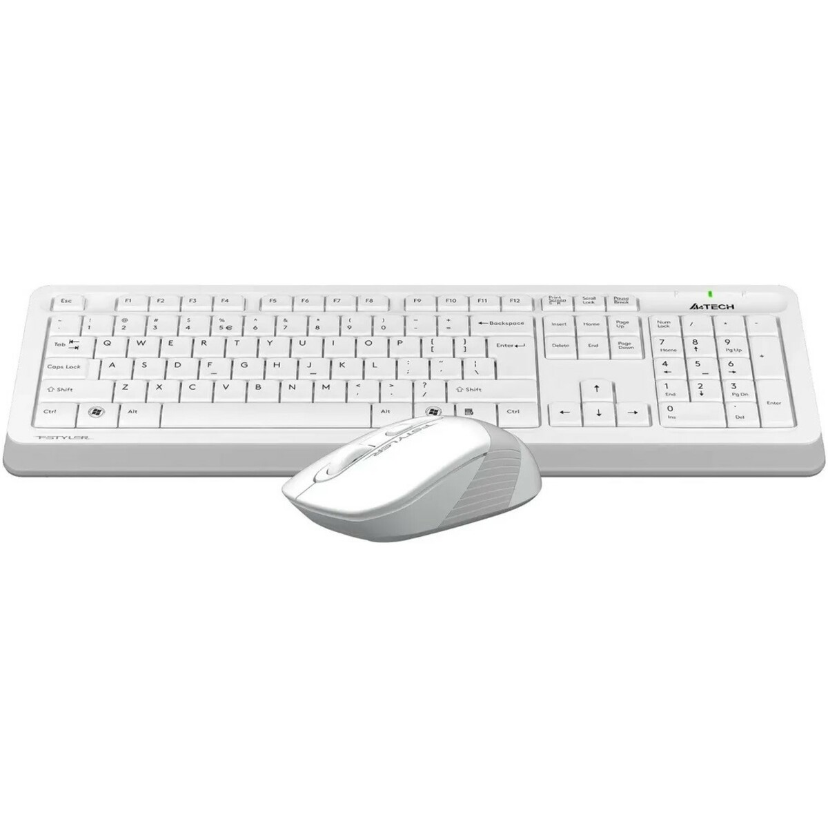 Клавиатура + мышь A4Tech Fstyler FG1010S (Цвет: White/Gray)