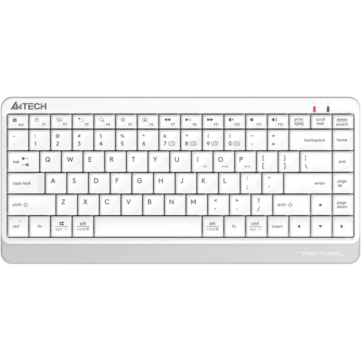 Клавиатура A4Tech Fstyler FBK11 (Цвет: White / Gray)