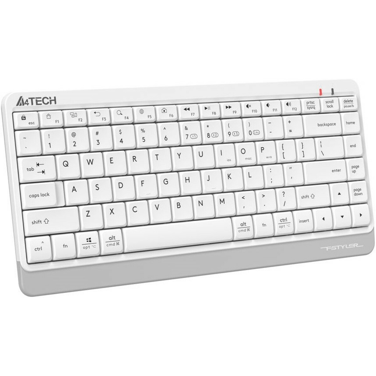 Клавиатура A4Tech Fstyler FBK11 (Цвет: White / Gray)