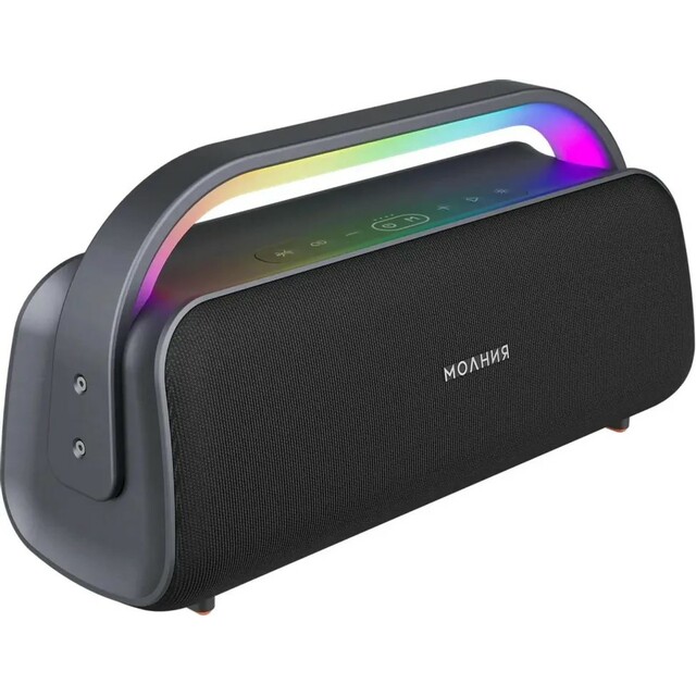 Портативная колонка Ural Молния Кварк, черный