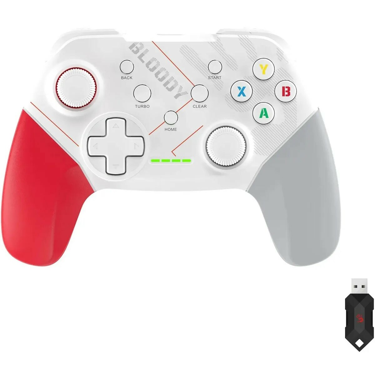 Геймпад A4Tech GPW50 Sports, белый 