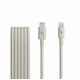 Кабель Beats USB-C to Lightning Woven Cable (1.5 m), бежевый