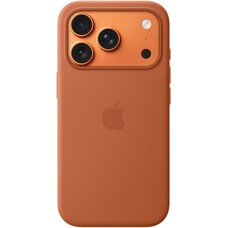 Чехол-накладка Apple Siliсone Case with MagSafe для смартфона Apple IPhone 17 Pro (Цвет: Terra Cotta)