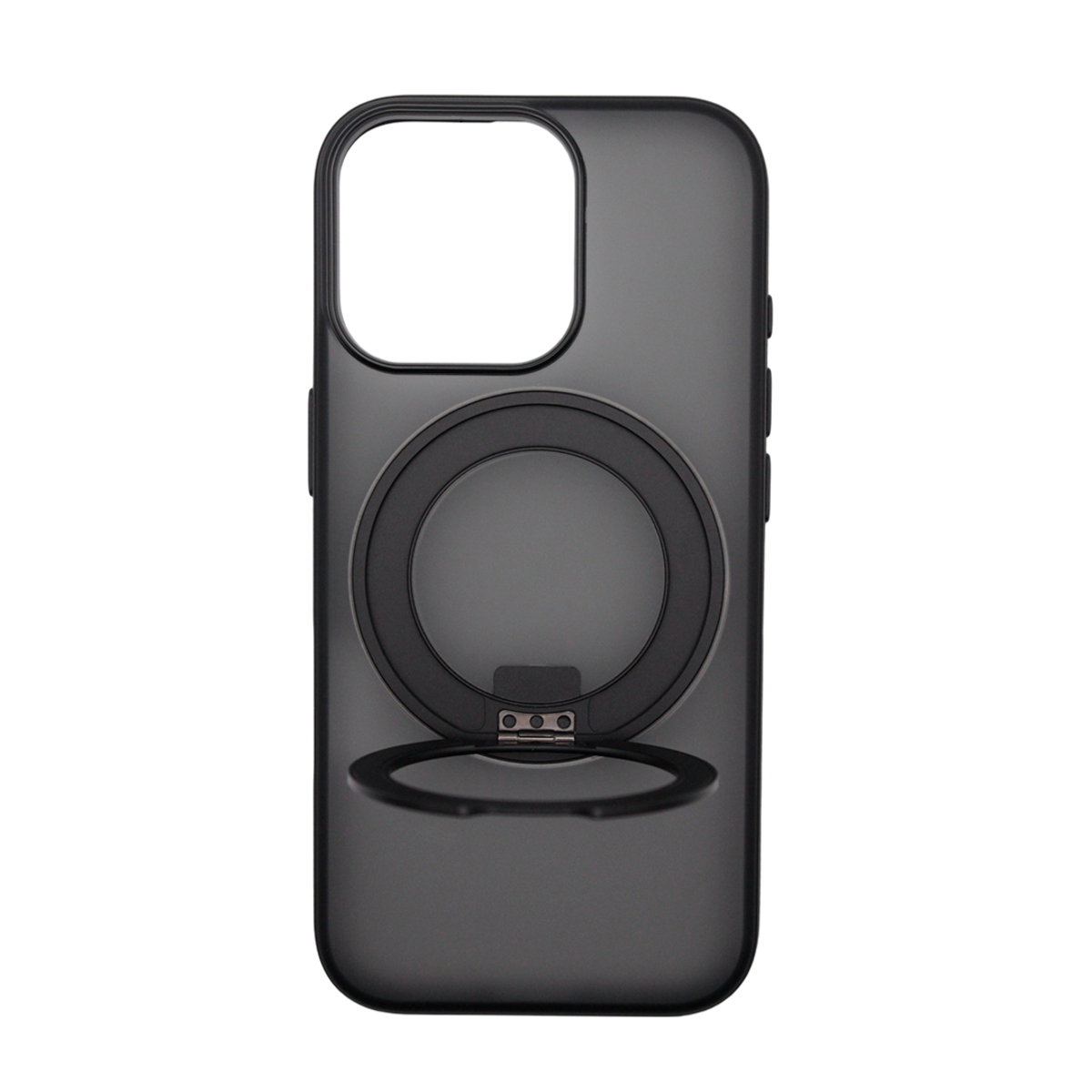 Чехол-накладка Comma Joy Elegant Magnetic 360 Rotating Stand Case для iPhone 17 (Цвет: Black)