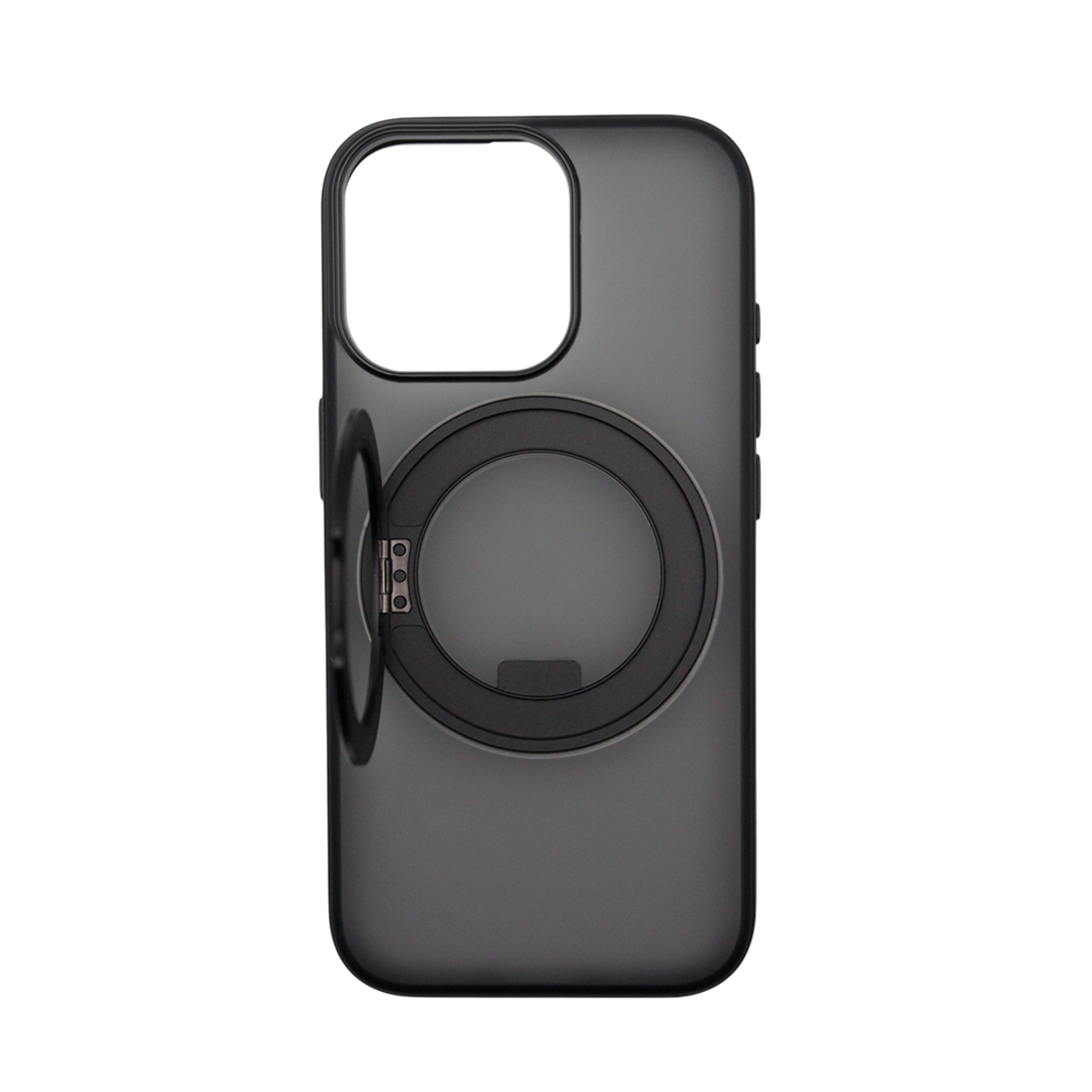 Чехол-накладка Comma Joy Elegant Magnetic 360 Rotating Stand Case для iPhone 17 (Цвет: Black)