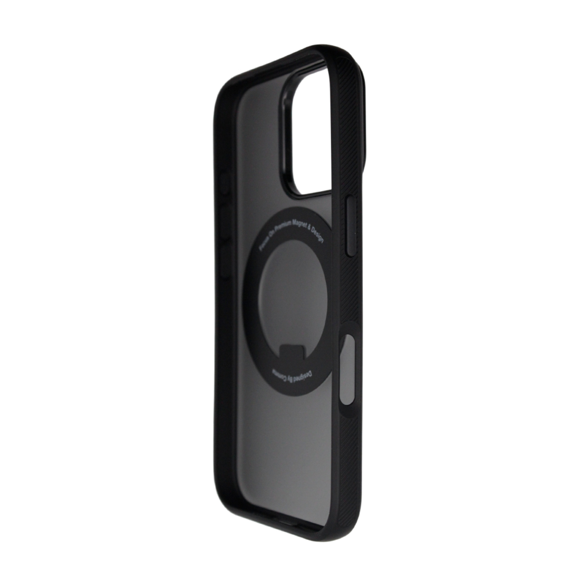Чехол-накладка Comma Joy Elegant Magnetic 360 Rotating Stand Case для iPhone 17 (Цвет: Black)
