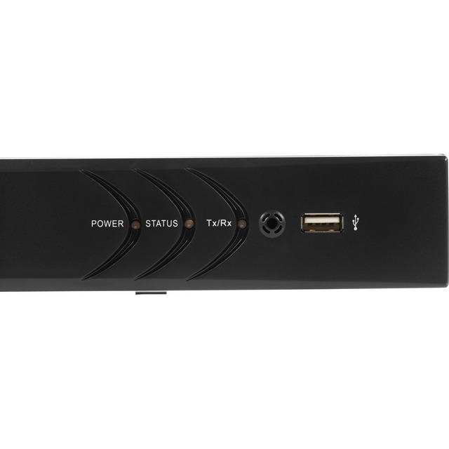 Видеорегистратор HiWatch DS-N304(D), черный