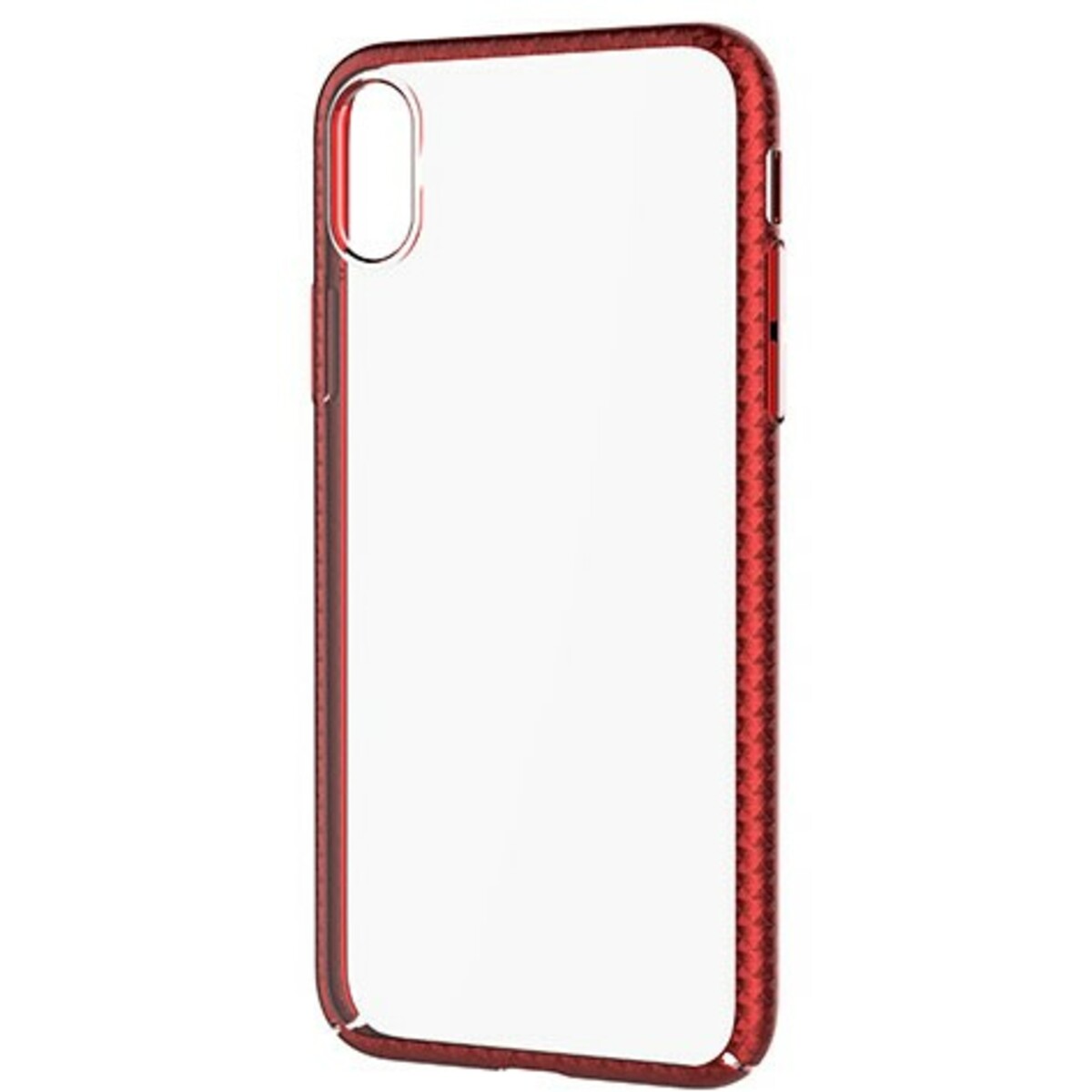 Чехол-накладка Devia Luxurious Glimmer case для смартфона iPhone X / XS (Цвет: Red)