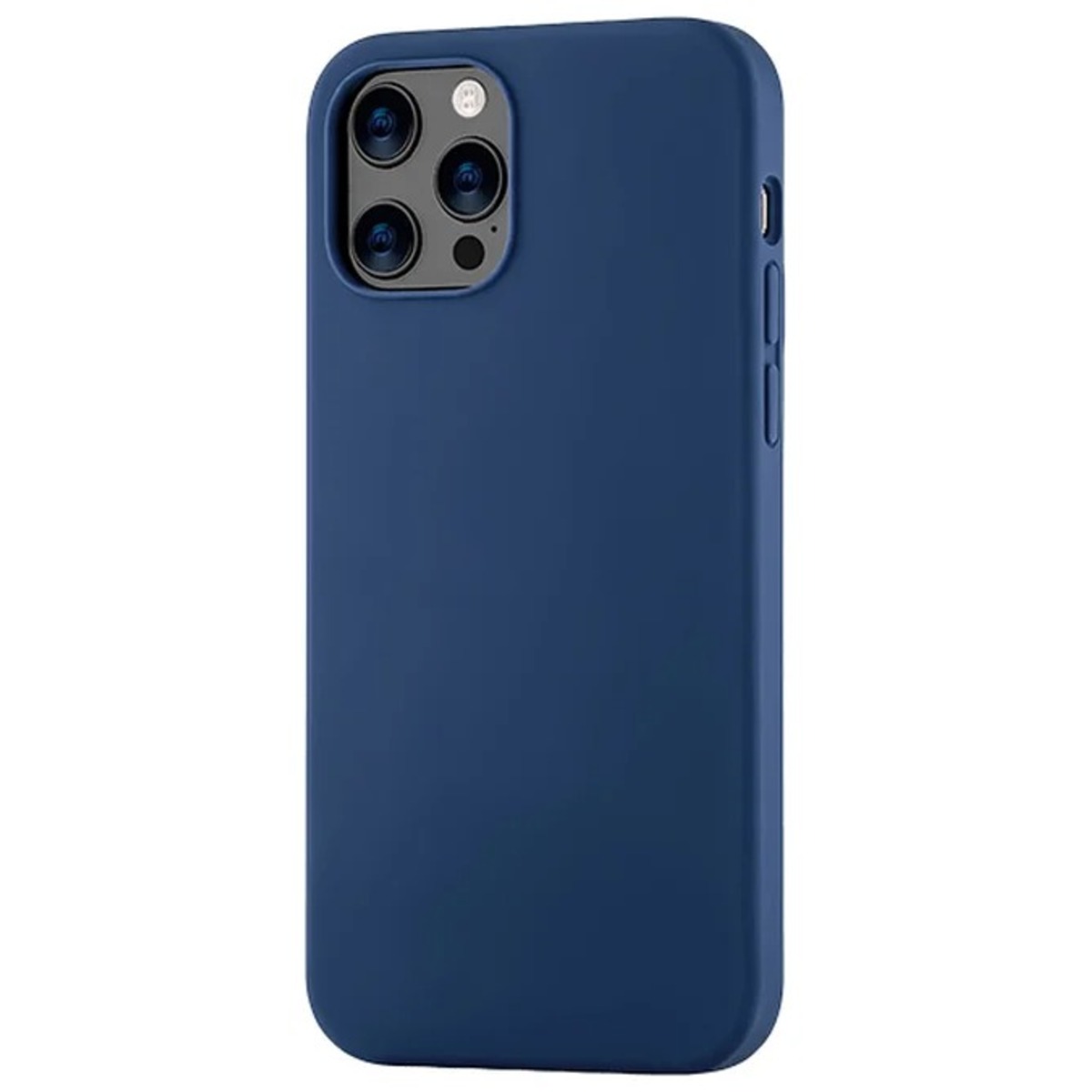 Чехол-накладка uBear Touch Case для смартфона Apple iPhone 12 Pro Max (Цвет: Dark Blue)