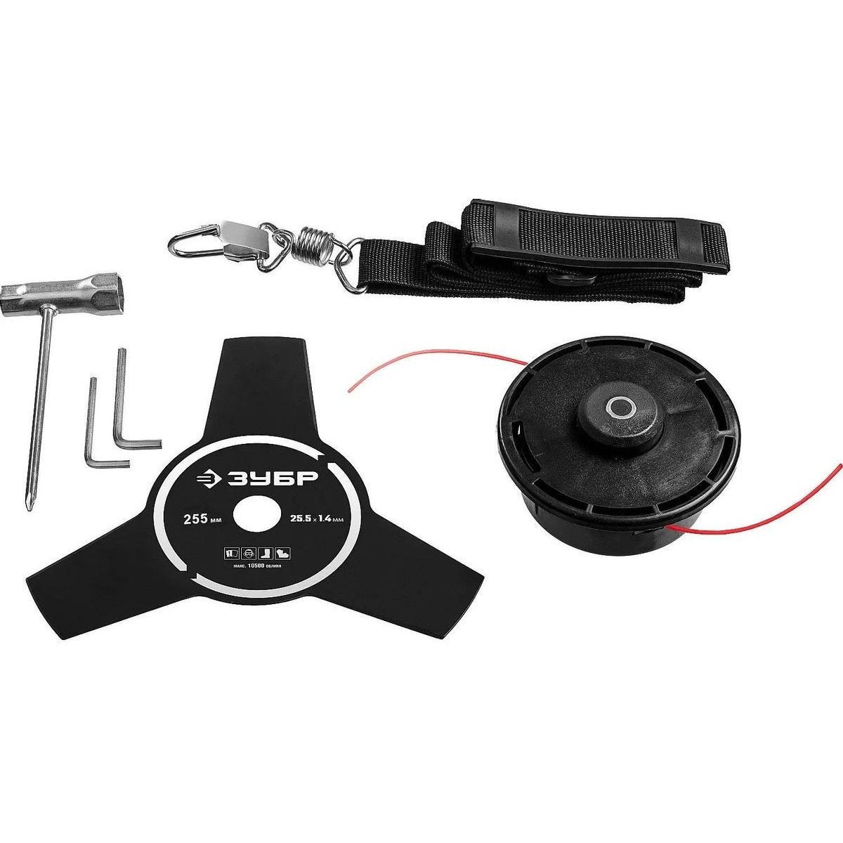 Триммер электрический Зубр КСВ-42-1700 (Цвет: Green)