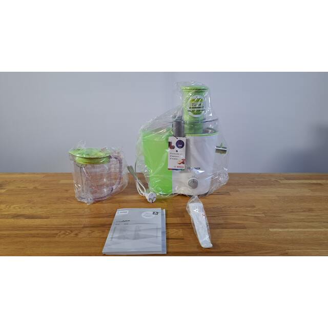 Соковыжималка центробежная Bosch MES25G0 (Цвет: White / Green)