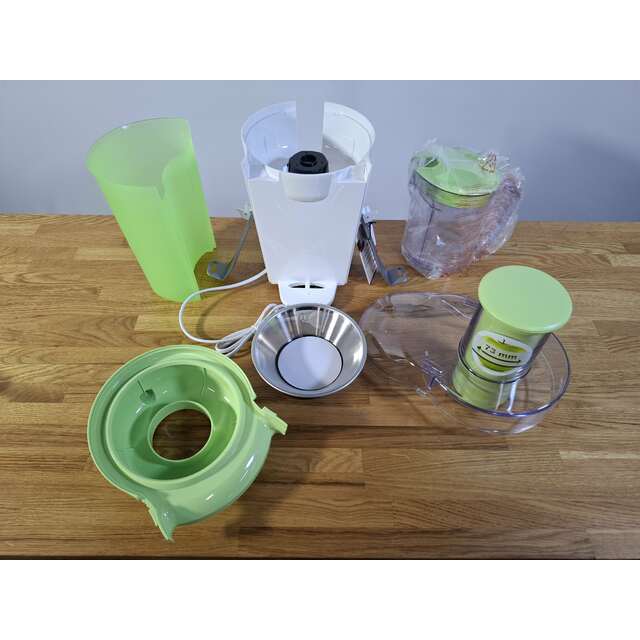 Соковыжималка центробежная Bosch MES25G0 (Цвет: White / Green)