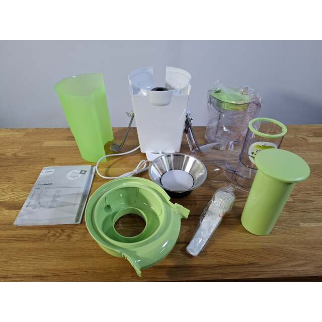 Соковыжималка центробежная Bosch MES25G0 (Цвет: White / Green)