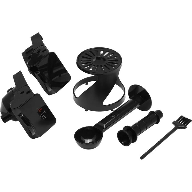 Кофеварка рожковая Kitfort КТ-7107 (Цвет: Black / Silver)