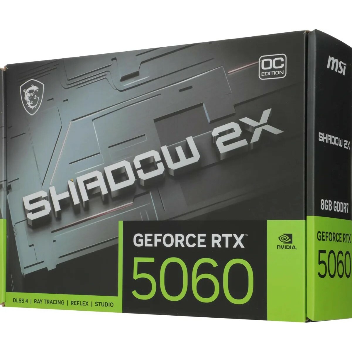 Видеокарта MSI GeForce RTX 5060 8G SHADOW 2X OC