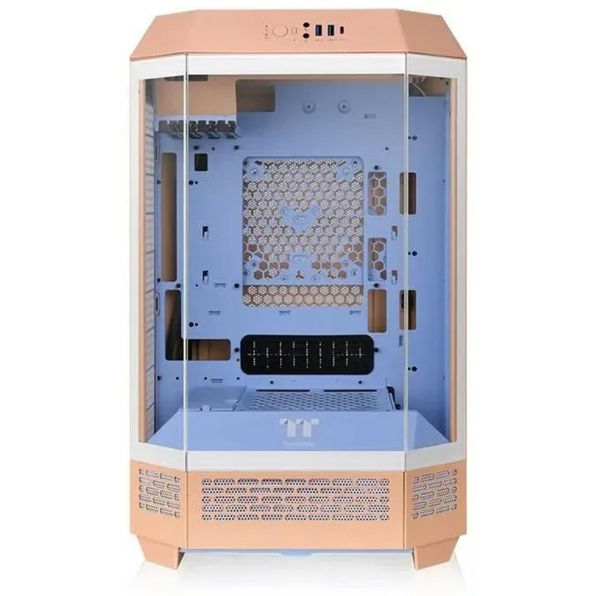 Корпус Thermaltake The Tower 300 PEACH FUZZ (Цвет: Pink)