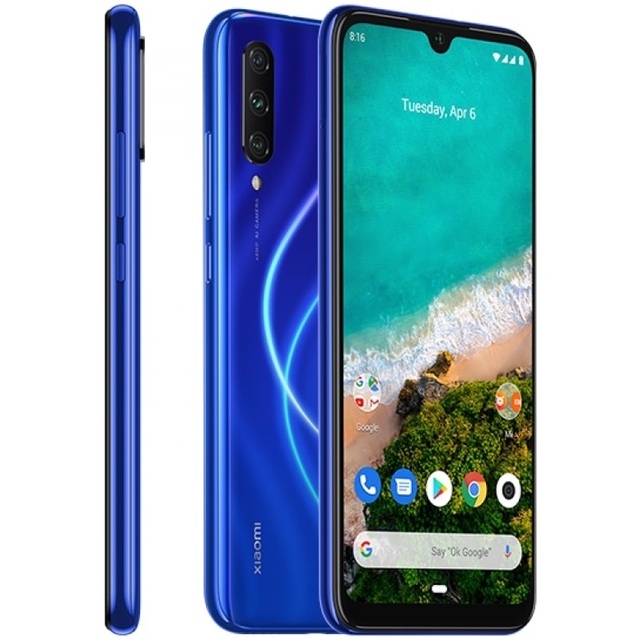 Смартфон Xiaomi Mi A3 4 / 128Gb Global (Цвет: Not just Blue)