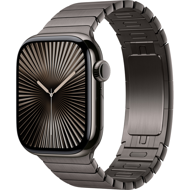 Умные часы Apple Watch Series 10 42mm Titanium Case with Link Bracelet (Цвет: Slate)