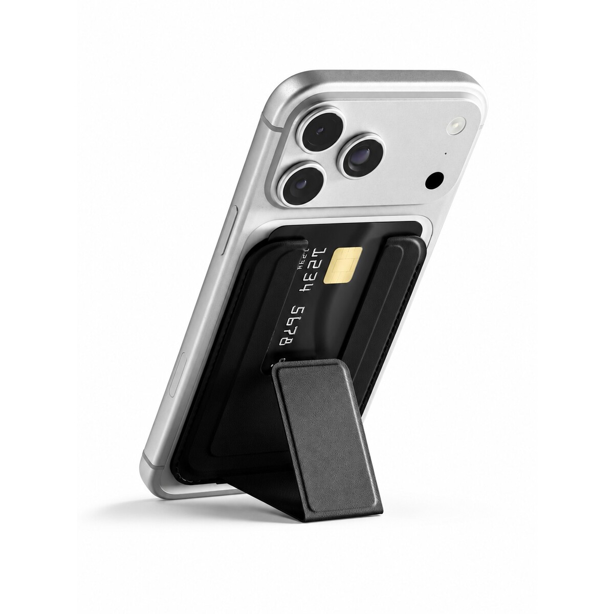 Картхолдер VLP Glide Wallet из экокожи с MagSafe, черный