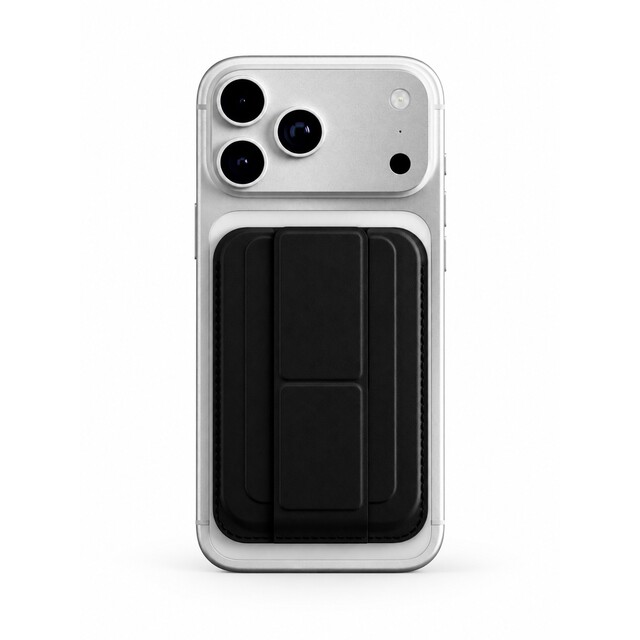 Картхолдер VLP Glide Wallet из экокожи с MagSafe, черный Картхолдер VLP Glide Wallet из экокожи с MagSafe, черный