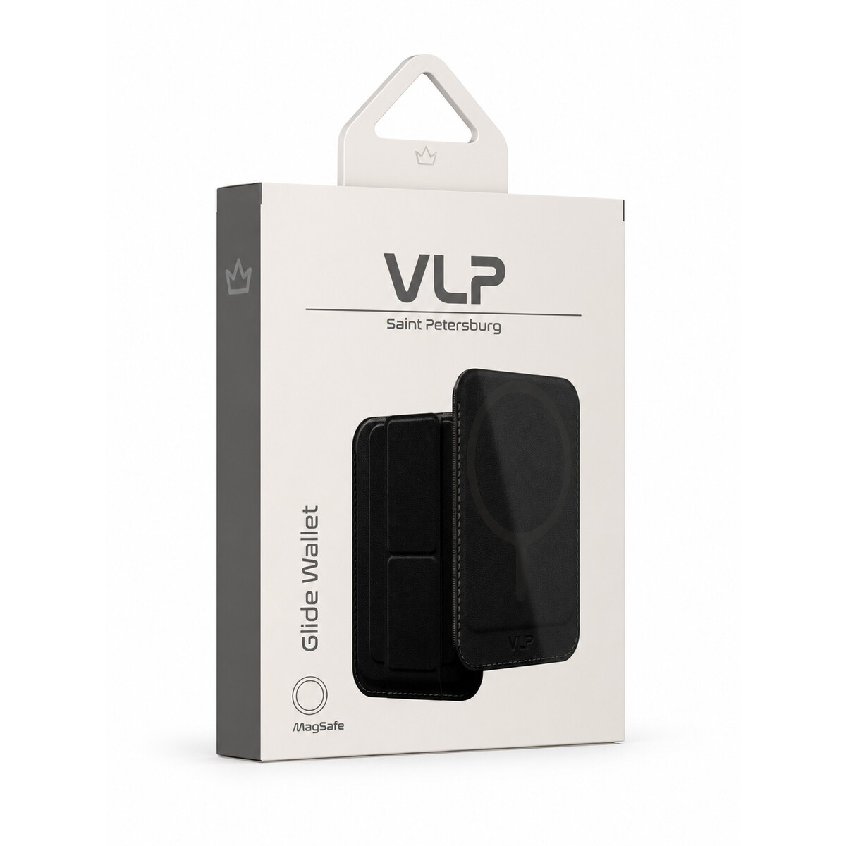 Картхолдер VLP Glide Wallet из экокожи с MagSafe, черный