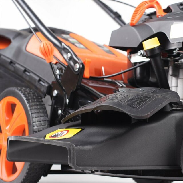 Газонокосилка роторная Patriot PT 52LS (Цвет: Black / Orange) Газонокосилка роторная Patriot PT 52LS (Цвет: Black / Orange)