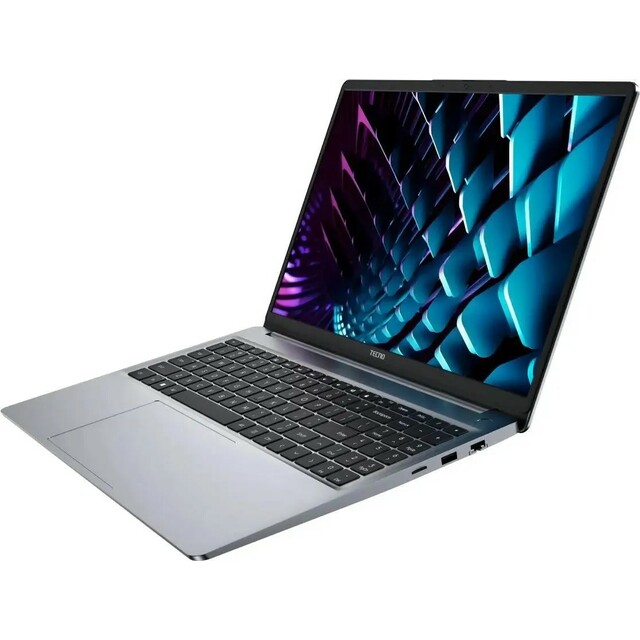 Ноутбук Tecno MegaBook K16SDA (Ryzen 5 7430U 2.3Ghz/8Gb DDR4/SSD512Gb/AMD Radeon Graphics/16 /Windows 11 Home/gray) (71003300339)